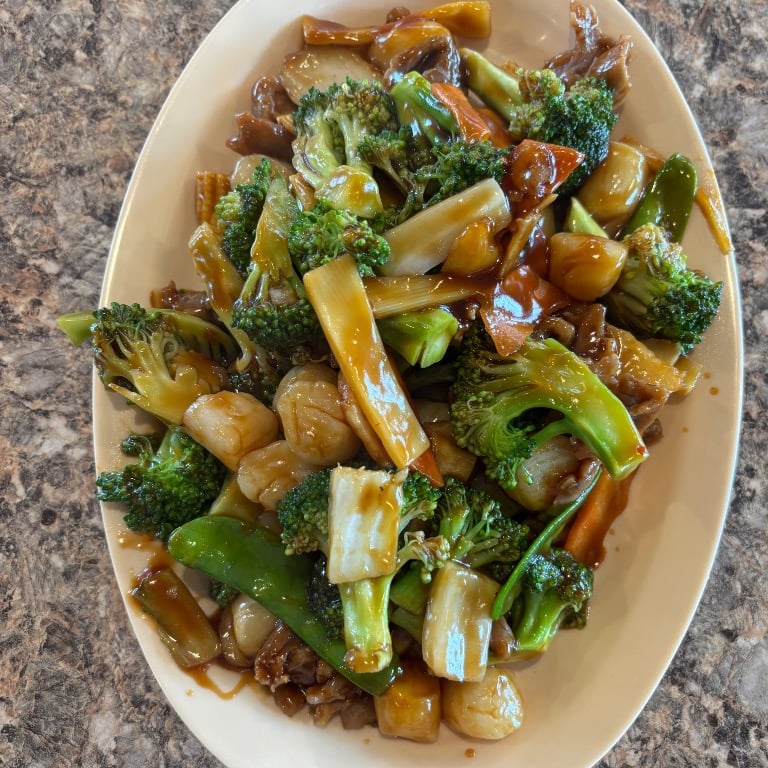 S 7. 陈皮牛 Orange Flavor Beef