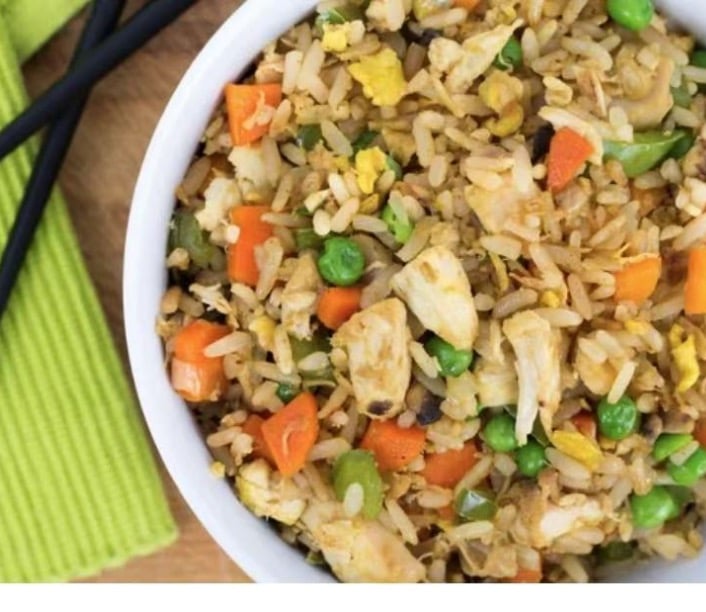 Chicken Fried Rice<br>鸡炒饭