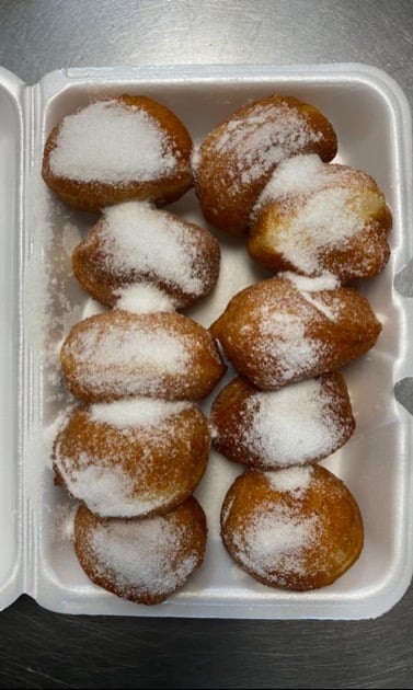 炸甜包<br>Sugar Donuts (10 pcs)