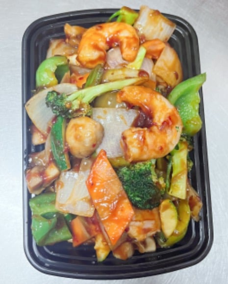 Shrimp w. Garlic Sauce