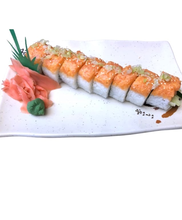 J74S. SALMON SPICY ROLL