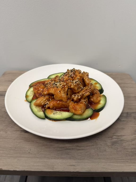 甜酸猪里脊 Sweet Sour  Pork Tenderloin