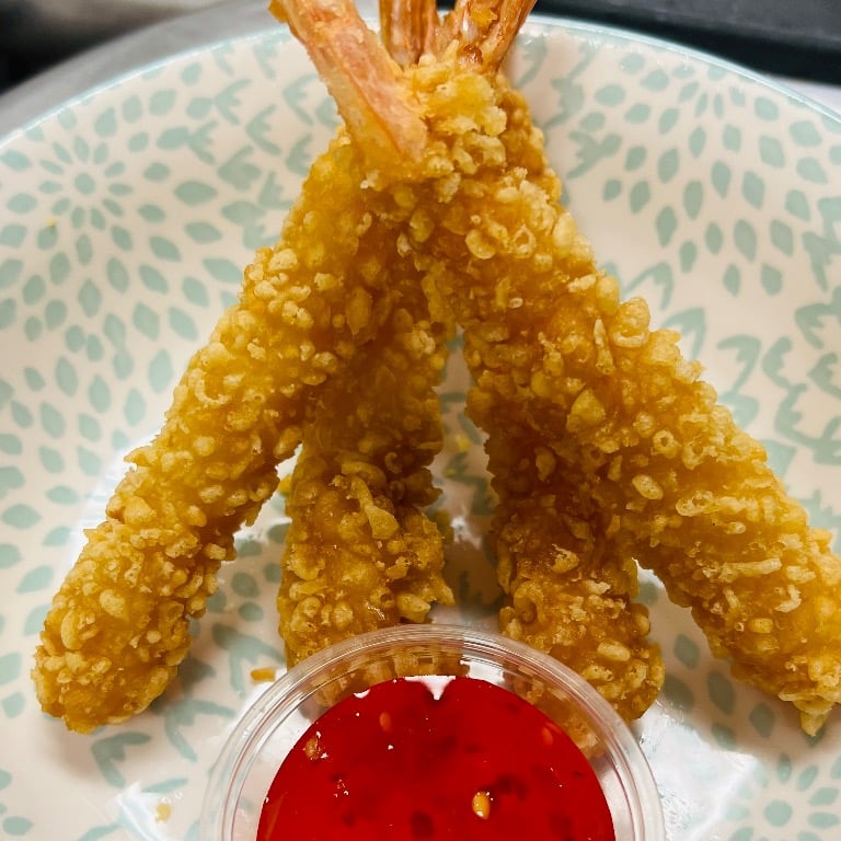 天妇罗虾 Fried Tempura Shrimp (4)