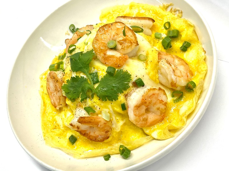 Thai Shrimp Omelette (Khai Jiao) Image
