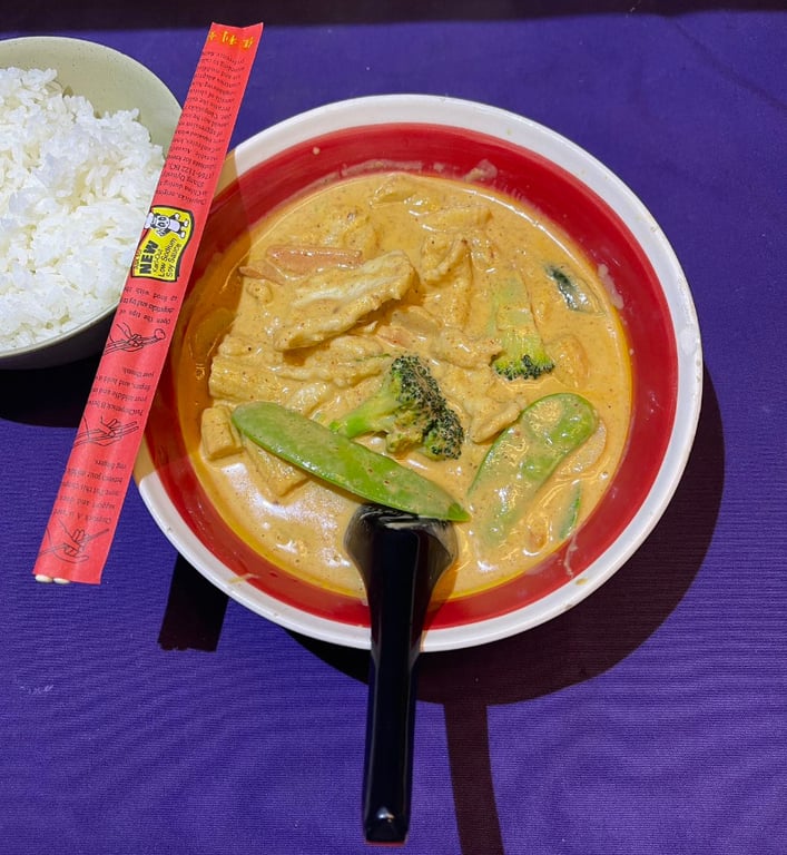 Panang Curry Dinner