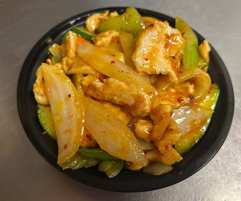 咖喱鸡<br> Curry Chicken w. Onion