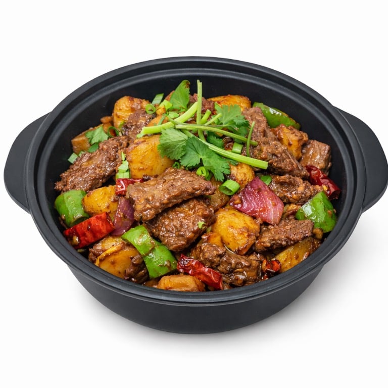 D11. Dry Pot w. Beef