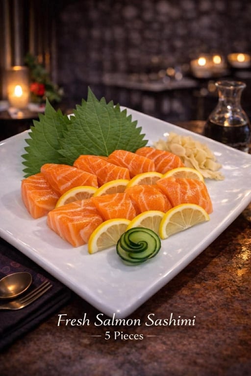 Fresh Salmon Sashimi