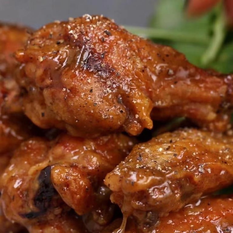 A3a. Honey BBQ Chicken Wing Image