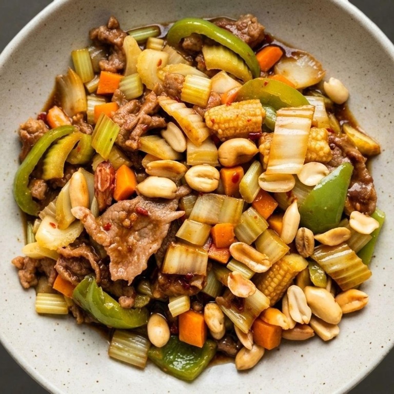 59. 宫保牛 <br>Kung Po Beef