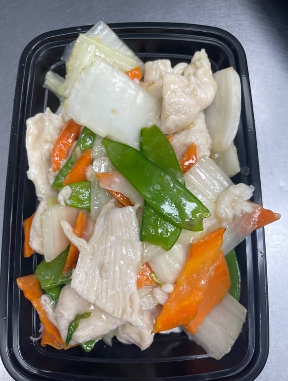 Chicken w. Chinese Vegetable (White Sauce) 白菜鸡 大