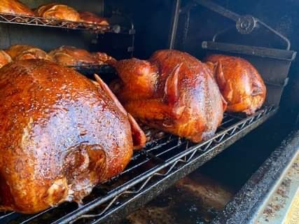Whole Smoked Turkeys (14 lb. average pre-cooked)