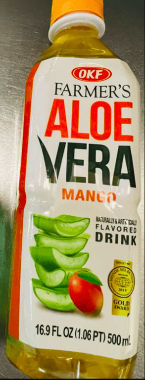 Aloe Vera Mango Drink