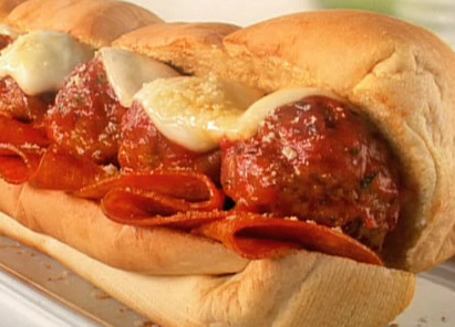 Meatball Pizza Bomb