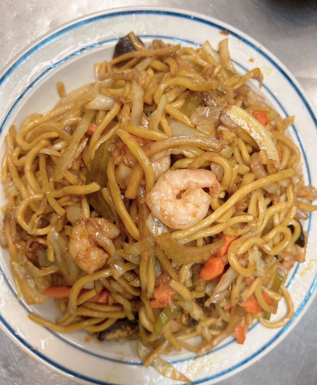 31. Shrimp Lo Mein 虾捞面