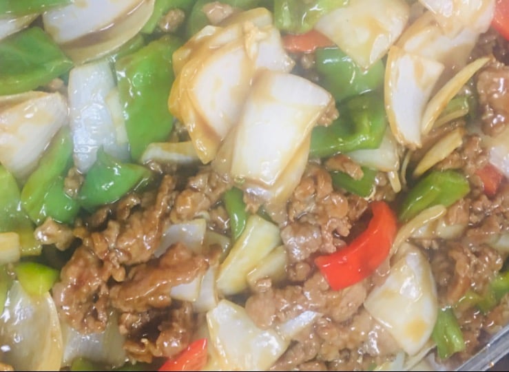 Pepper Steak w. Onion 青椒牛