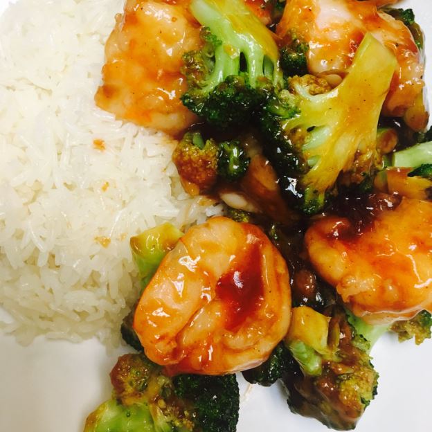 芥兰虾 81. Shrimp w. Broccoli