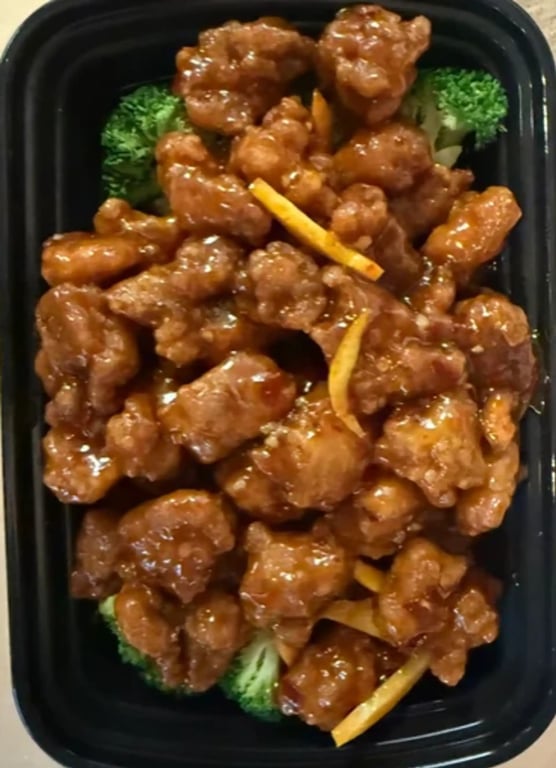 S1. Orange Chicken 陈皮鸡