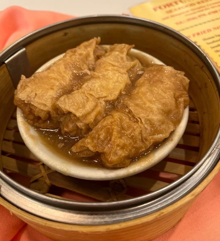 【ADs】【點】蒸鲜竹卷 Steamed Bean Curd Meat Rolls (3 pcs)