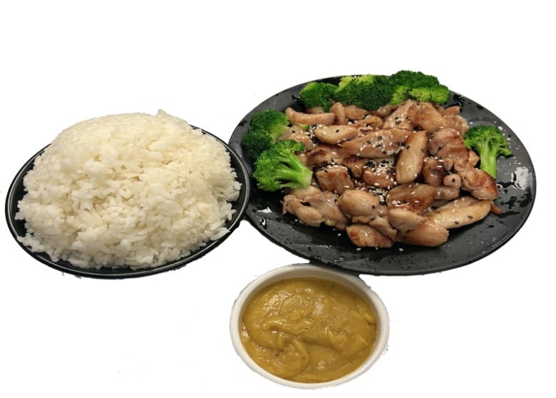 11. Curry Chicken with White Rice