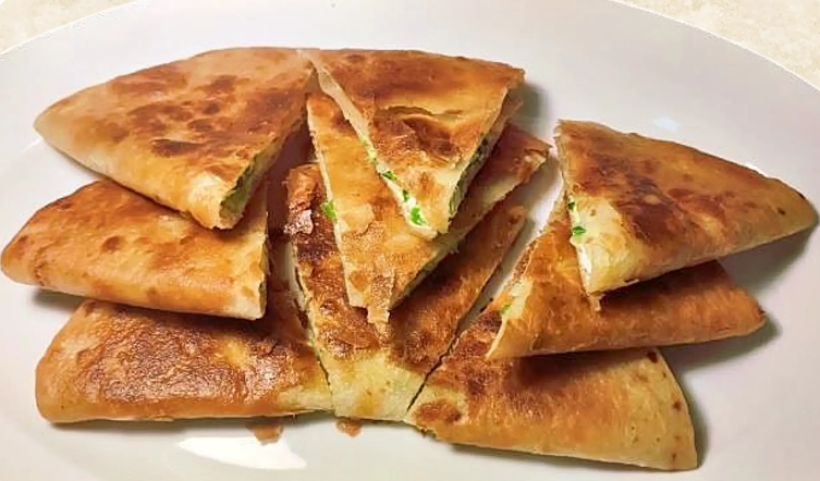 10. 葱油饼 Onion Pancakes