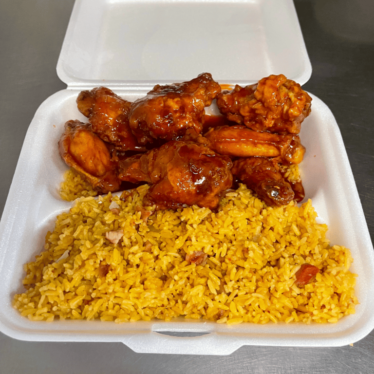 H5. Chicken Wing w. Bar-B-Q Sauce