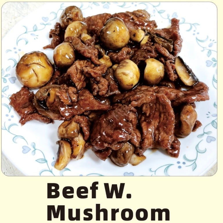 Beef w. Mushroom 蘑菇牛
