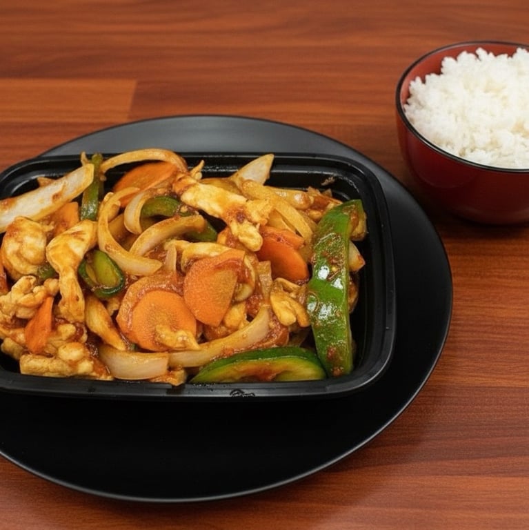 55. Hot & Spicy Chicken