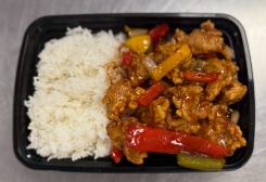 R27. 咕噜肉饭 Sweet and Sour Pork