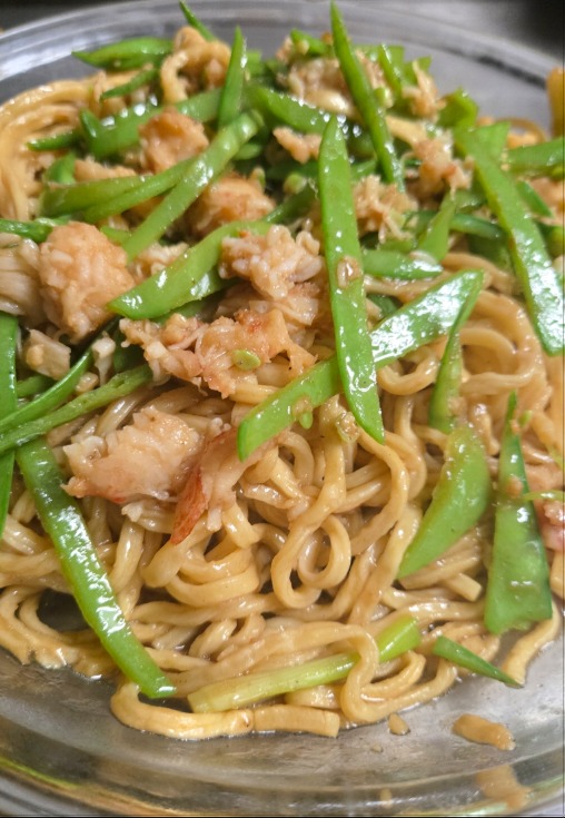 Crab Meat Yee Fu Noodles