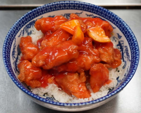 Orange Chicken Rice Bowl<br>陈皮鸡盖饭