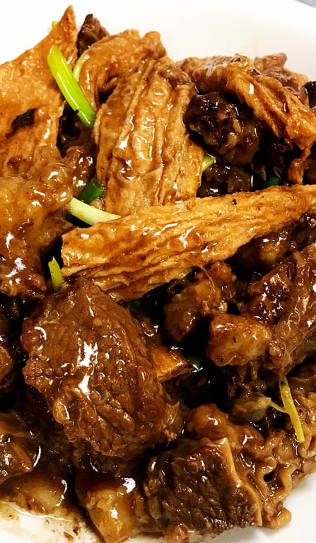 H20. Braised Beef Brisket with Bean Curd