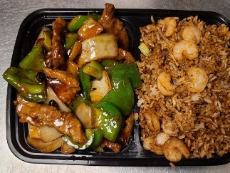 E. Green Pepper Steak