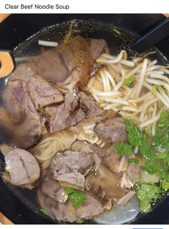 Clear Beef Noodle Soup