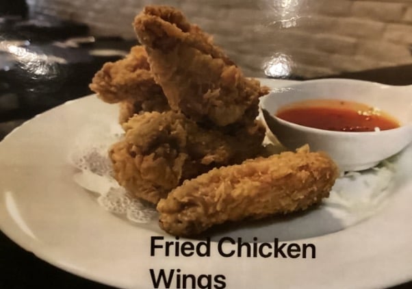 Fried Chicken Wings (6 pcs)