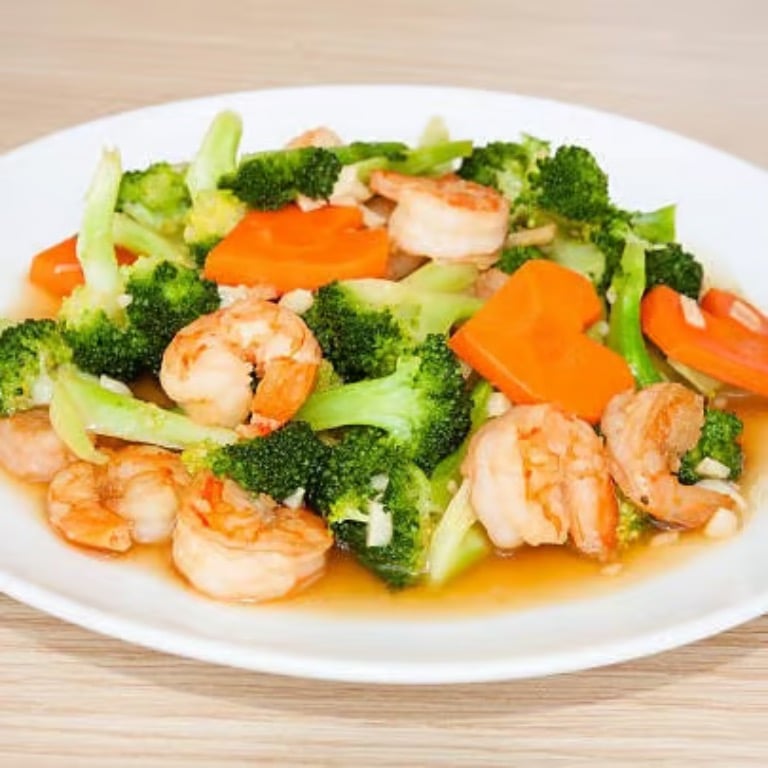 79. Shrimp w. Broccoli