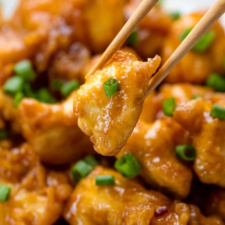 8. Orange Chicken