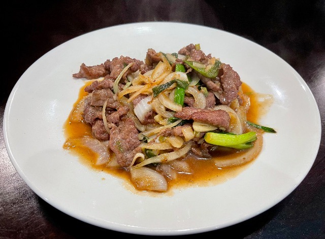 Stir-Fried Beef w. Scallion