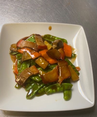 49.  Roast Pork w. Snow Peas