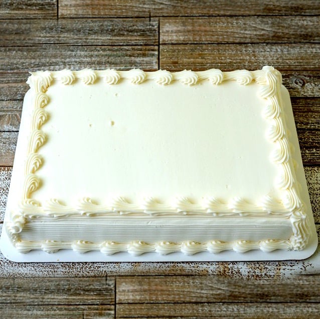 Sheet Cake Image