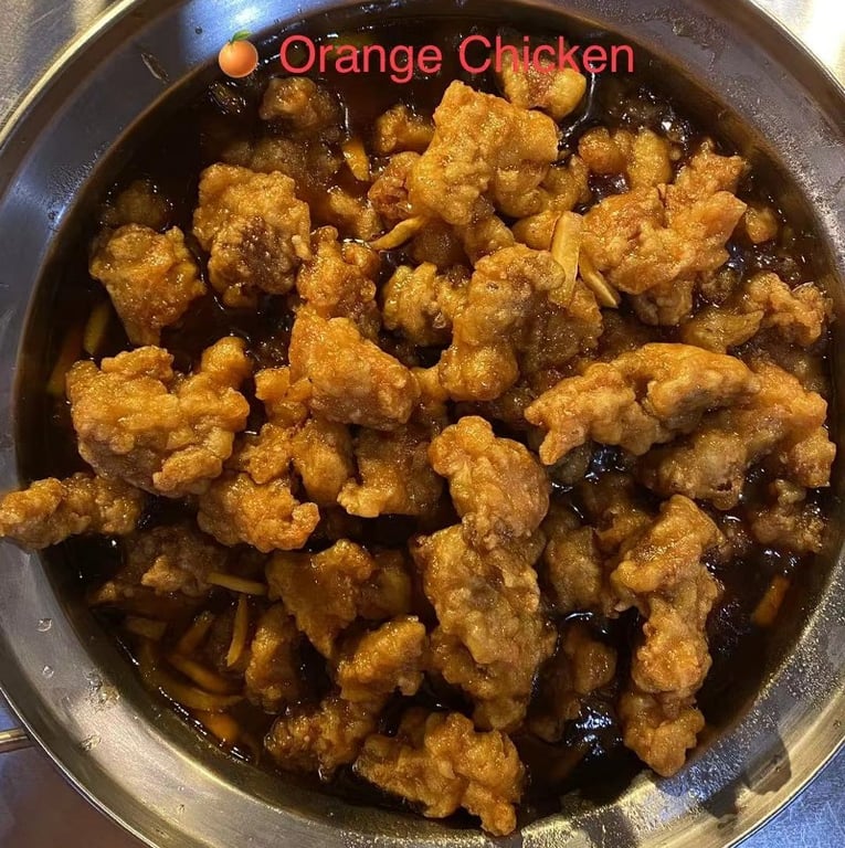 2. Orange Chicken