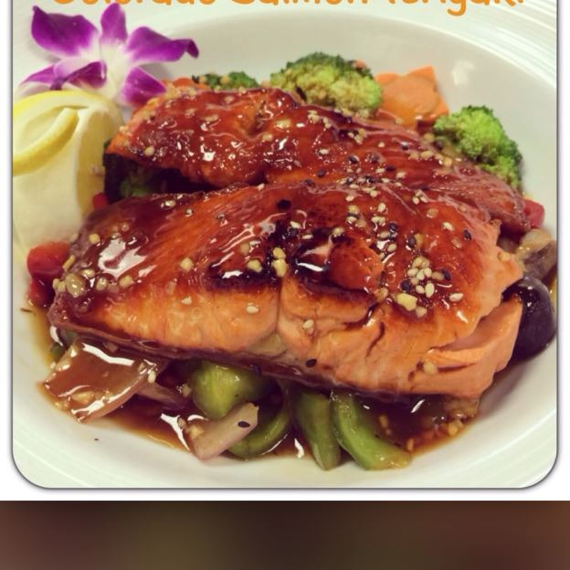 6. Teriyaki Salmon