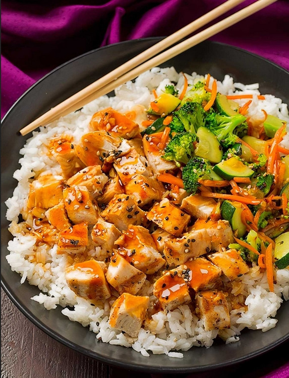Teriyaki w/ Rice