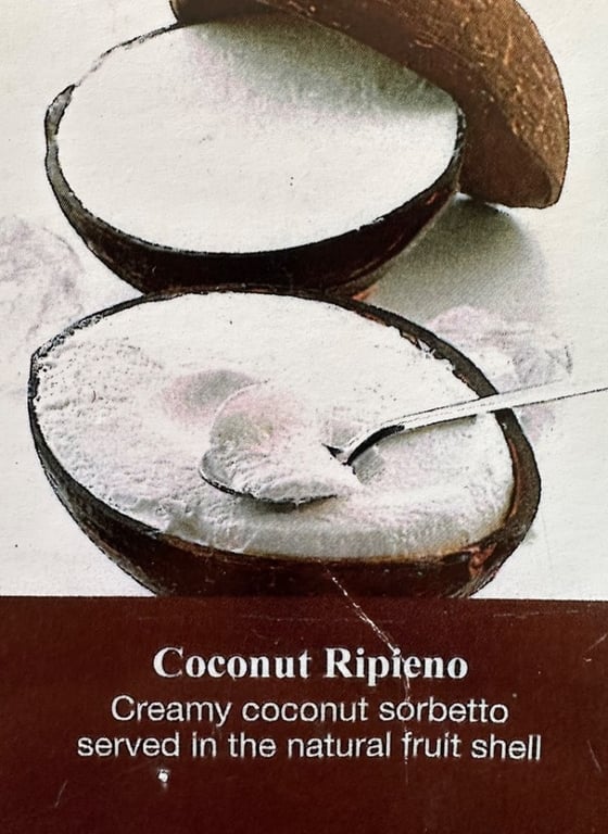 Coconut Ripieno