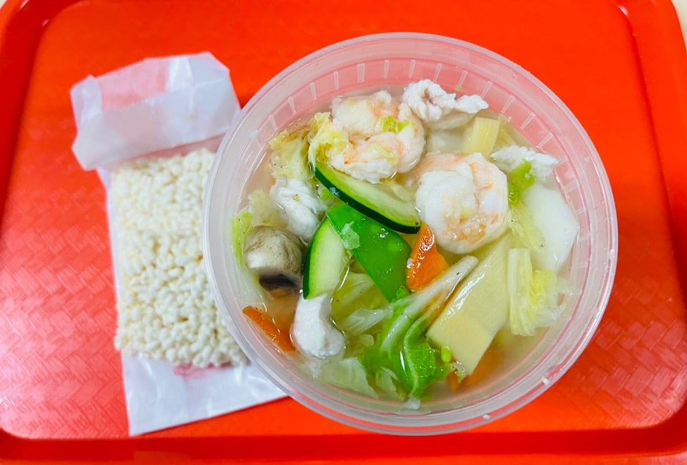 033. Three Flavor Sizzling Rice Soup