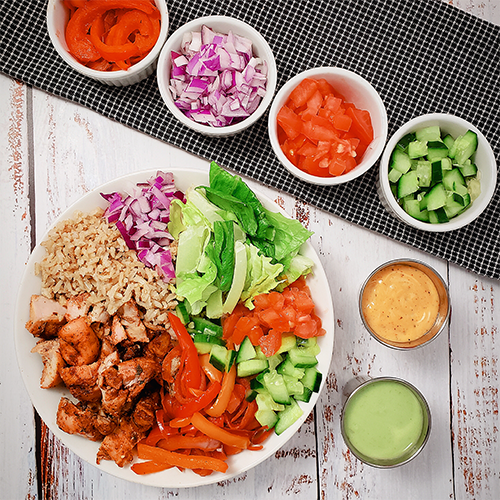 Chicken 65 Tikka Bowl Combo