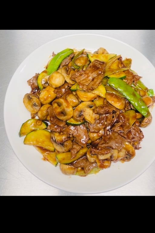 Beef with Mushrooms 蘑菇牛