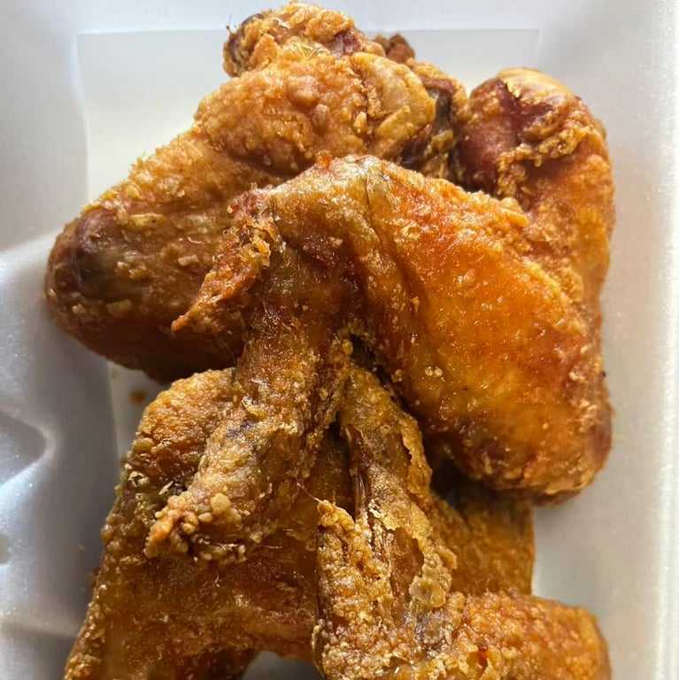 炸鸡翼 10. Fried Chicken Wings