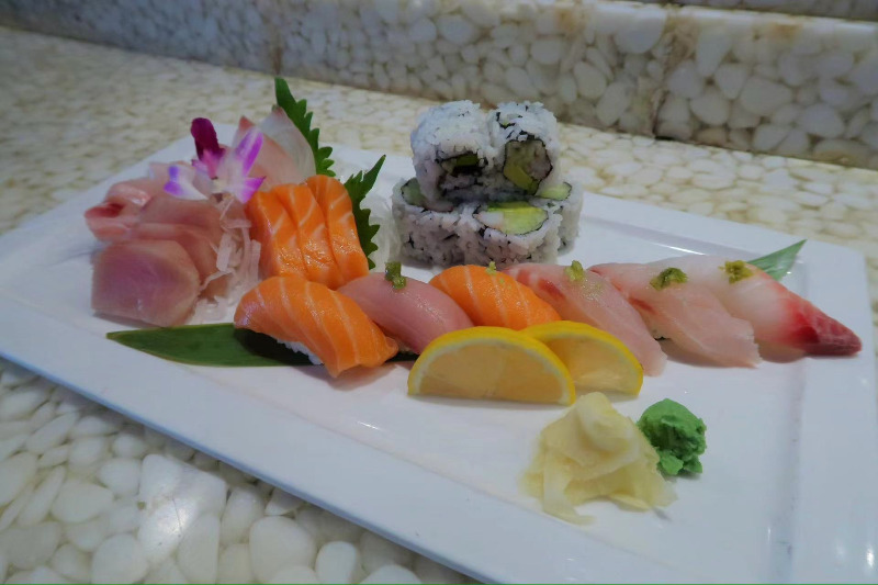8. Sushi and Sashimi Combo