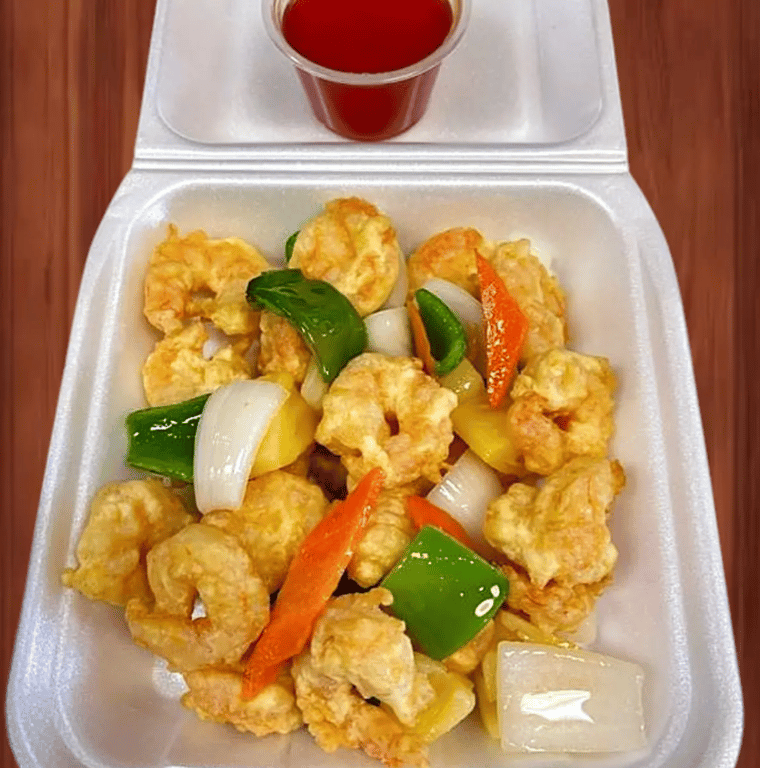 60.甜酸虾 Sweet and Sour Shrimp